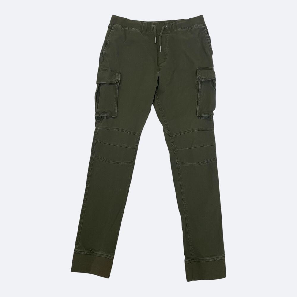 Divided Mens Olive Green Cargo Jogger Pants